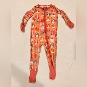 Little Sleepies Bunny Zippy 6-12m